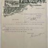 Brief met fraai briefhoofd van firma Fol jr. en Co. te Rotterdam olien en vetten 1915