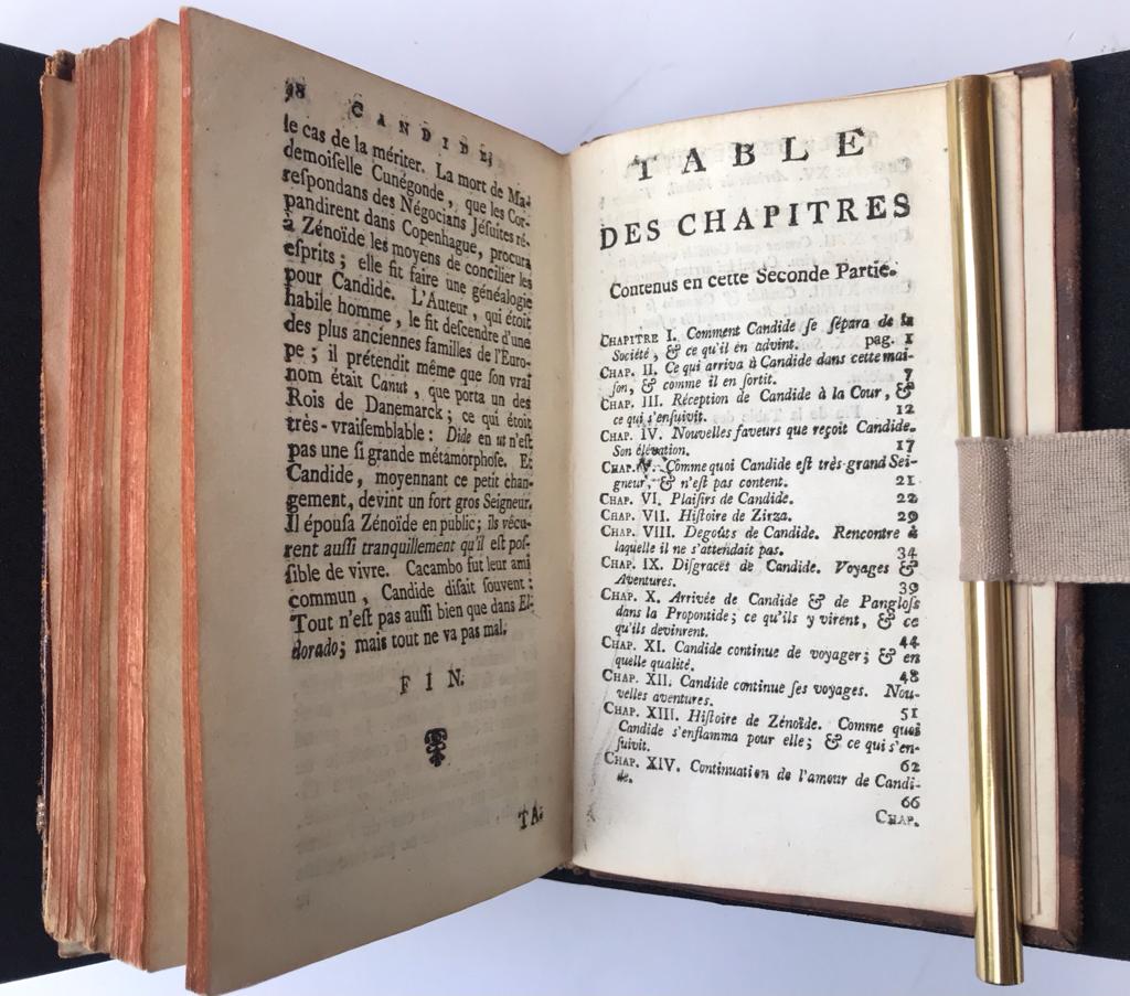 Rare, Voltaire, Candide, Forgery, 1761 | Candide ou l'optimisme (...)