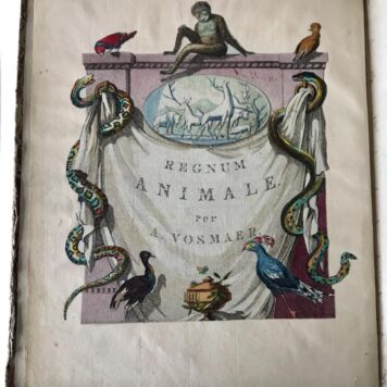 Hand-colored Animals | Regnum Animale, ca. 1810