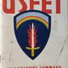 Antique handbook United States Army WO II Frankfurt 1945 Handbook USFET
