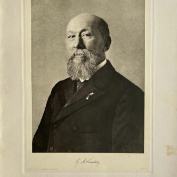 Portret van George August Tindal (1839-?) door Adolf Ecksteins