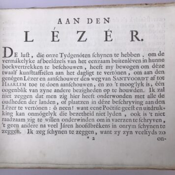Illustrated, Landscapes, Visscher | Haarlemmer duinzang, 1728.
