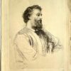 Sir Frederick Leighton, P.R.A by P. Rajon.