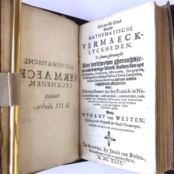 Illustrated Mathematics, 1644 | Mathematische Vermaecklyckheden
