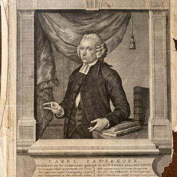 Portret van Carolus Pantekoek door Mathias de Sallieth.