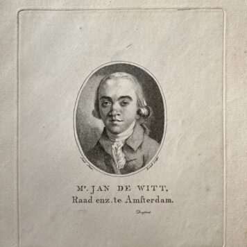 Portret Jan de Witt door Kobell 1833.