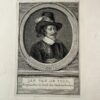Portret van Amsterdamse burgemeester Jan van de Poll door Houbraken