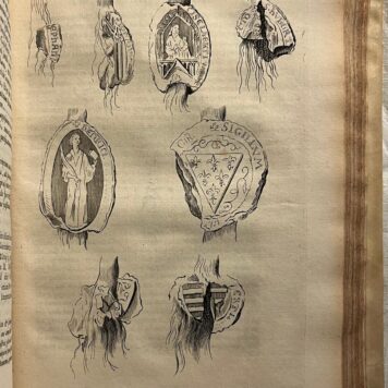 Latin, 1686, History | Juris in Illustri Academia Lugduno-Batava Antecessoris De Nobilitate, De Principibus, De Ducibus (...), De Advocatis Ecclesiae de Comitatu Hollandiae et Diocesi Ultraiectina Libri Quatuor. Amstelodami, Lugd. Batavor. Apud Janssonio-Waesbergios, Felicem Lopez, 1686, 1151 pp.