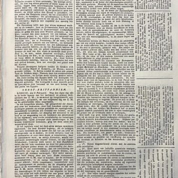 Dordrechtsche courant 14 februari 1822