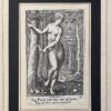 Portrait print of goddess Pomona