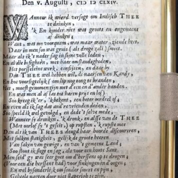 History of Food, Drink, Medicine, 1679 | Tractaat van thee