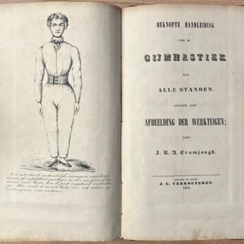 Education, 1845, Gymnastics | De gymnastiek als volksonderwijs voor allen bevattelijk gemaakt. 's-Gravenhage, De Erven Doorman, 1845, 139 pp.