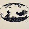 Willy Blecke: Dog and chicken