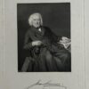 Portret van dichter en schrijver Jacob van Lennep