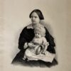 Portrait of mother and child