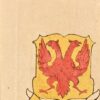 [Heraldic coat of arms] Coloured coat of arms of the Bottinge family, family crest, 1 p.