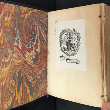 Rare, Almanac, 1665 | Schryf almanach, Saeghman
