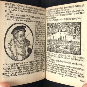 Rare, Almanac, 1665 | Schryf almanach, Saeghman