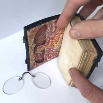 Rare, Almanac, Glasses, 1665 | Schryf almanach, Saeghman