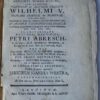 Dissertatio chemico-medica inauguyralis, de antimonio [...] Groningen Wed. Henr. Vechnerus & R. Lentz 1792