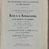Een beschouwing over de geschiedenis van het straffen. Academisch proefschrift [...] Amsterdam J. Clausen 1896.