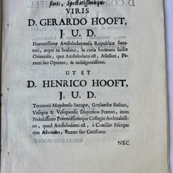 Disputatio juridica inauguralis de testamentis ordinandis [...] Leiden A. Elzevier 1706