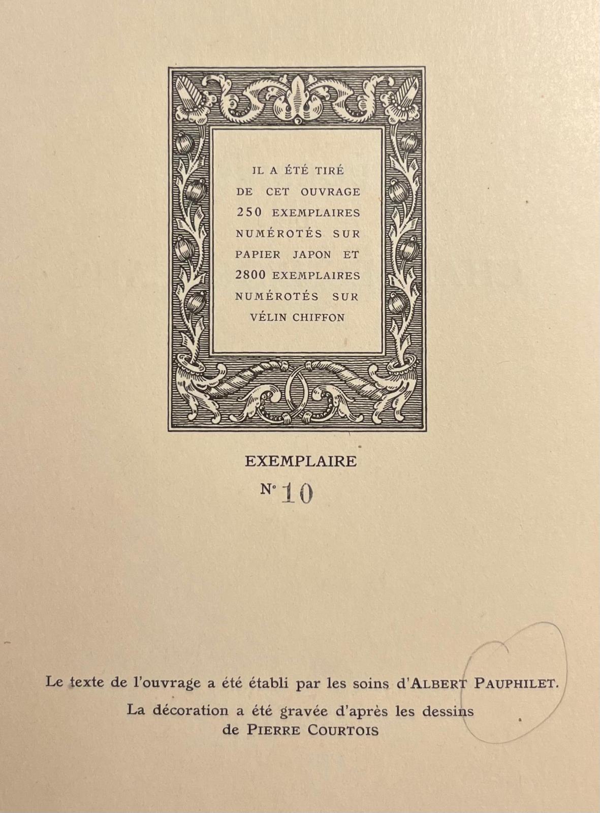Poetry, 1926, French | Poésies de Charles d'Orléans. Paris, H. Piazza, 1926, 126 pp.