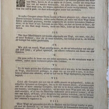 Printed publication Utrecht nachtwacht 1759