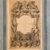 Antique drawing Design for a frontispiece of a catalogue by Auguste David