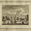Antieke prent Zuid Holland: 't Vlek Oosterwyk.