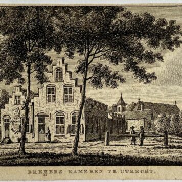Antieke prent: Breijers Kameren te Utrecht.