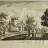 Antieke prent Utrecht: Loenersloot.