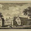 Antieke prent Buitenplaats Friesland: Sytjema State.