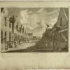 Antieke prent Friesland: 't Dorp Heeg.
