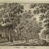 Antieke prent Zeeland: 't Dorp der Nisse.
