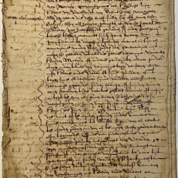 Manuscript 1661 Vlierden Noord-Brabant