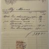 Rekening van A. van Dorp naaister Arnhem 1921