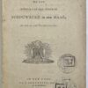 [Printed publication, 1804, commemorative poem] Dichtmatige Aanspraak bij het openen van den nieuwen Schouwburg in Den Haag, J. Immerzeel, Den Haag, 1804, 7 pp.