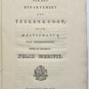 [Printed publication, 1795, Batavian Republic] Wetten van het Departement der Teekenkunst, in de Maatschappij van Verdiensten, onder de zinspreuk: Felix Meritis., [s.l.], 1824, 24, 13 pp.
