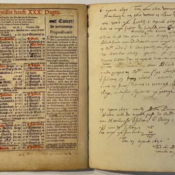 Comptoir Almanach voor 1690 's-Gravenhage