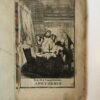 APOTHEEK, TONEEL, ANGELKOT Gedrukt toneelstukje ‘De ontmantelde apotheker met gefopte hoorndrager, blijspel’, Gouda, erven L. Kloppenburg, [ca. 1715], 12&ordm;, 32 p.
