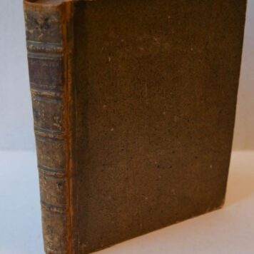 [Antique book, emblem, symbols, 1722] Tafereel van overdeftige zinnebeelden, gemaelt naer de deuchden, ondeuchden, gemoetsdriften der menschen (...) eerst beschreven door Cesare Ripa, Pierius Velerianus, Orus Apollo en anderen, maer nu in meerder orde gebracht (...) en (...) verklaert. Amsterdam, Onder de Linden, 1722.