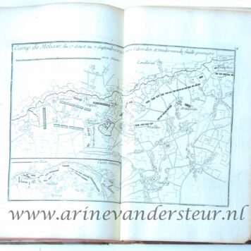 Le parfait aide de camp, ou l'on traite de ce que doit scavoir tout jeune militaire quise propose de faire son chemin a la guerre, avec des notes sur differens ouvrages de campagne & sur les plans des principaux camps des guerres de 1740 & 1756. Prais, chez l'auteur, 1760.