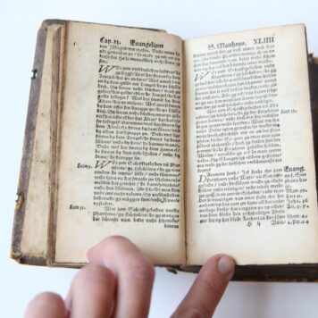 Dat nye testament Jhesu Christi, na dem Grekeschen recht gruntlick vordudescht, und upt nye uth der bybelen thogerichtet. Rostock, Ludowich Dyetz, 1548 [colophon 1553].