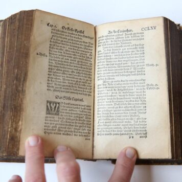 Dat nye testament Jhesu Christi, na dem Grekeschen recht gruntlick vordudescht, und upt nye uth der bybelen thogerichtet. Rostock, Ludowich Dyetz, 1548 [colophon 1553].