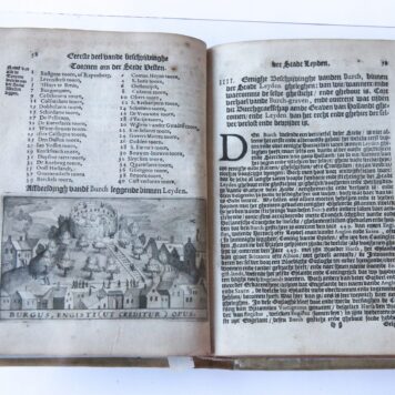 Beschrijvinge der stad Leyden. Leiden, Haestens e.a., 1614.