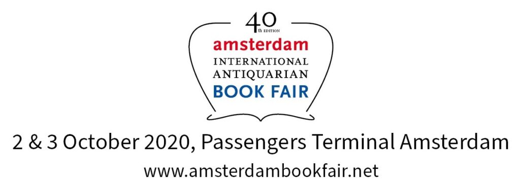 ILAB Amsterdam book fair Antiquariaat Arine van der Steur