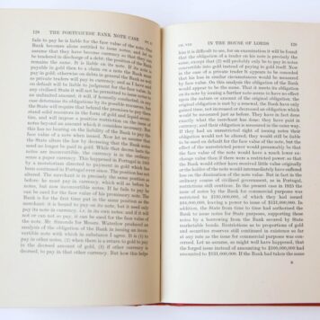 The Portugese bank note case. The story and solution of a financial perplexity. Londen, 1932.