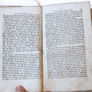 Historie van Ludovicus Mandrin, van zyne geboorte af tot zyne dood. Met eene uytlegginge van het bezonderste zijner vreedheden, struyk-rooverijen en zijne straffe. Overgezet van de Fransche in de Vlaemsche taele, Amsterdam/Gent, L. v. Paemel [ca. 1820].