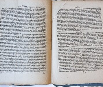 Dorttsche tuymelgeest, veroorsaeckt door een Hooftsche orcaen, voortbrengende allerhande soorten van geesten, weerhaenen, stijfkoppen, dwars-paelen, twijfelaers, afvallige, ziele-verkoopers, verraders en een groot getal min-eedigens, welcke alle op dit toneel haer rol uytspeelen.